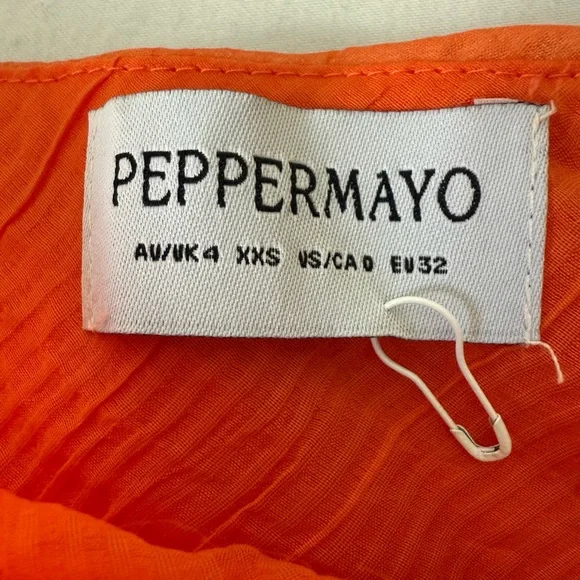 Peppermayo Orange Skirt - Picture 3 of 4